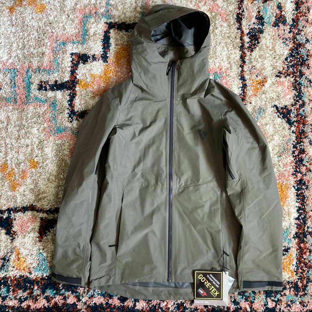 NWT Black Diamond Men’s Gortex liquid point shell